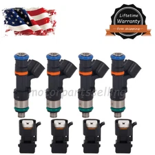 4x Fuel Injectors For 1.8T turbo Audi A4 TT VW Golf Jetta Acura EV14 60lb 630cc 