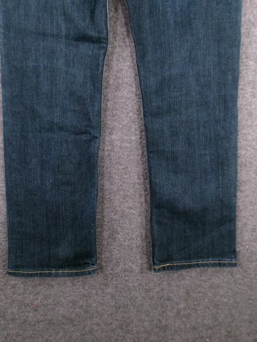 Levis Jeans Youth 26X25 Blue Straight Leg Regular Fit Dark Wash Signature - Picture 11 of 13