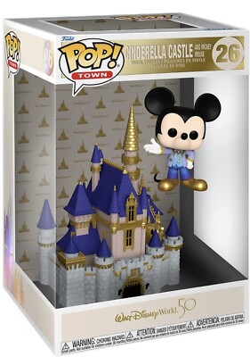 Funko Pop Town: Walt Disney World 50th - Cinderella Castle And