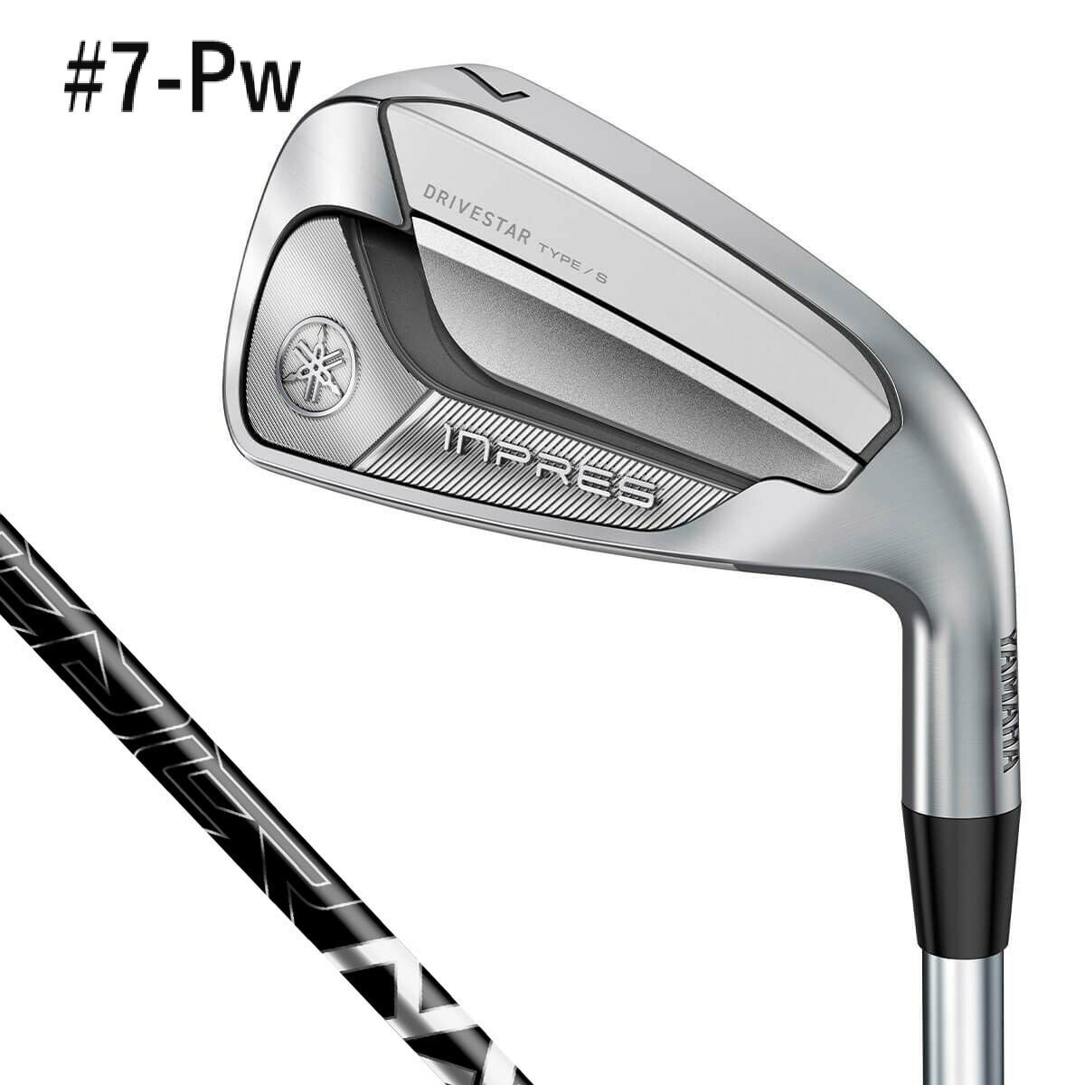 Yamaha Inpres Drivestar Type S Irons 7-PW 4pc Speeder NX M-425i Regular Flex Golf Set
