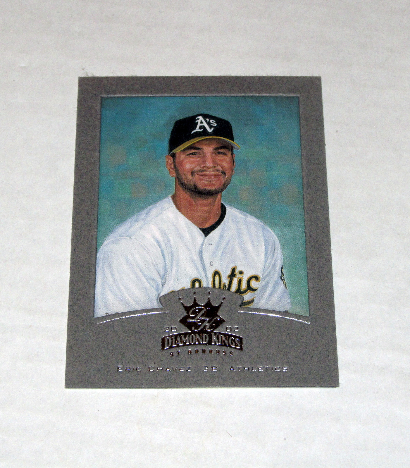 2002 Donruss Diamond Kings Framed Silver 64 Eric Chavez (#/400)  $.99 Shipping!