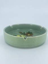 Vintage Ceramic Pottery Flower Ashtray Mid-Ce...