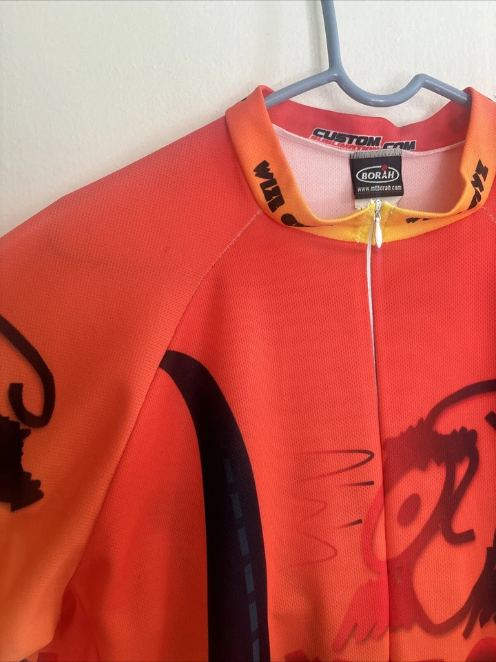 Borah Teamwear 男式职业骑行球衣 Wize Guys 3/4 Zip 2XL 免运费 — 第 3/4 张图片