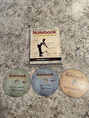 The Moe Norman Notebook (DVD, 2013, 3-Disc Set) Graves Golf Academy single plane