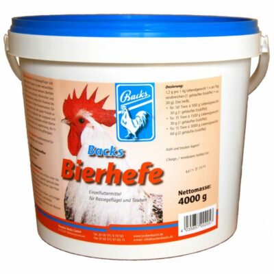 Backs Bierhefe für Geflügel und Tauben 3,5 kg