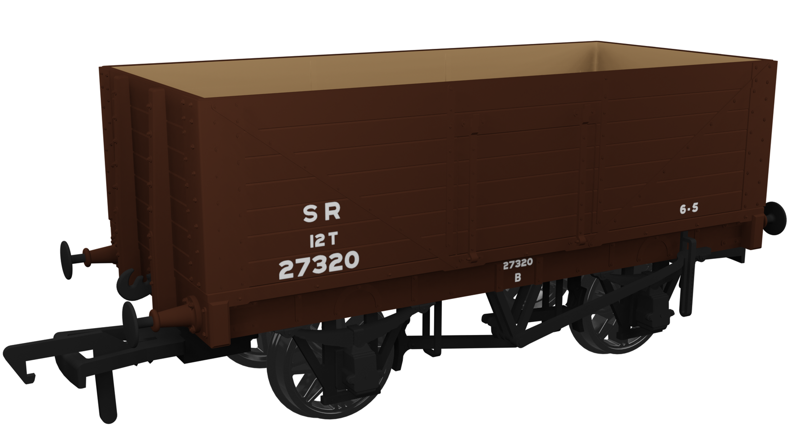 Rapido Trains 967411 OO Gauge RCH 1907 7 Plank Wagon SR (post-1936) No.27320