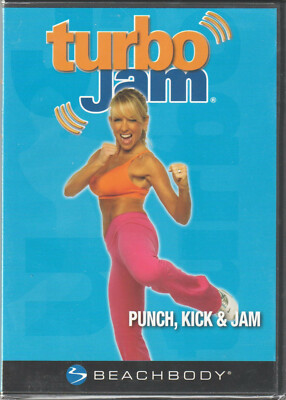 TURBO JAM PUNCH, KICK and JAM Workout BEACH BODY Video DVD of WEIGHT LOSS Cardio