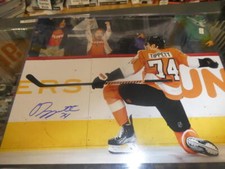 Owen Tippett Philadelphia Flyers  Signed 16x20 Photo JSA