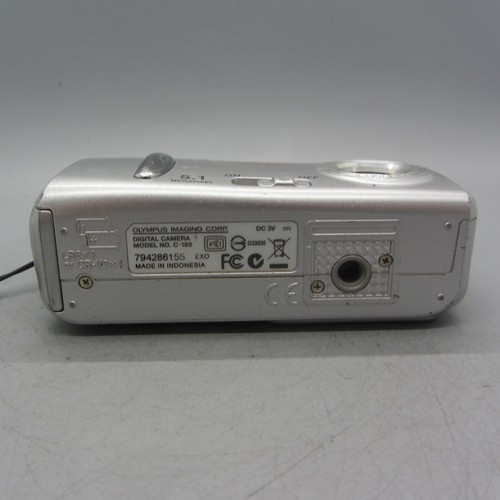 Olympus Camedia C-180 5.1MP Digital Camera Silver Tested *Read* - Picture 8 of 10