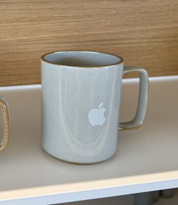 NEW Exclusive Apple Visitor Center Porcelain Coffee Mug Japan Gray Large 15oz