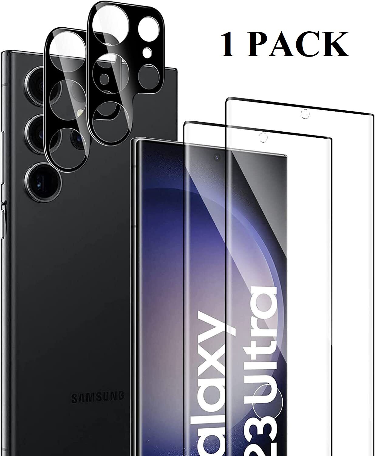 For Samsung Galaxy S21/S22/S23 Plus/Ultra Glass Screen Protector