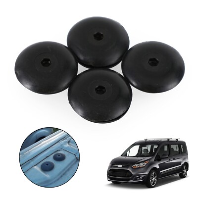 4PCS Roof Rack Hole Bolt Screw W/ Seal Gasket Fits Ford Transit