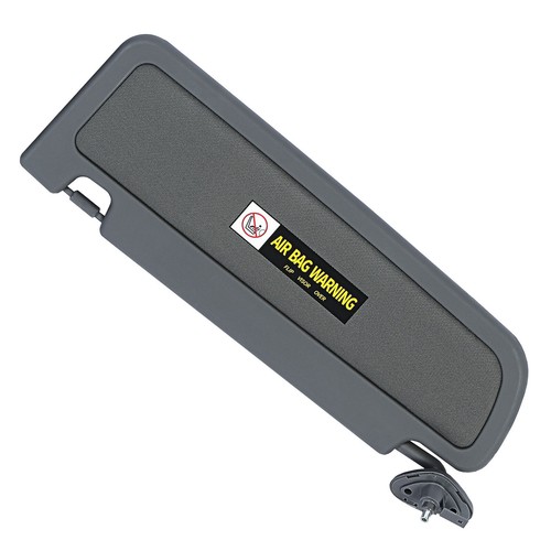 Dark Gray Sun Visor Passenger RH For Honda Civic 2006 2007 2008 2009 2010 2011 - Picture 10 of 13