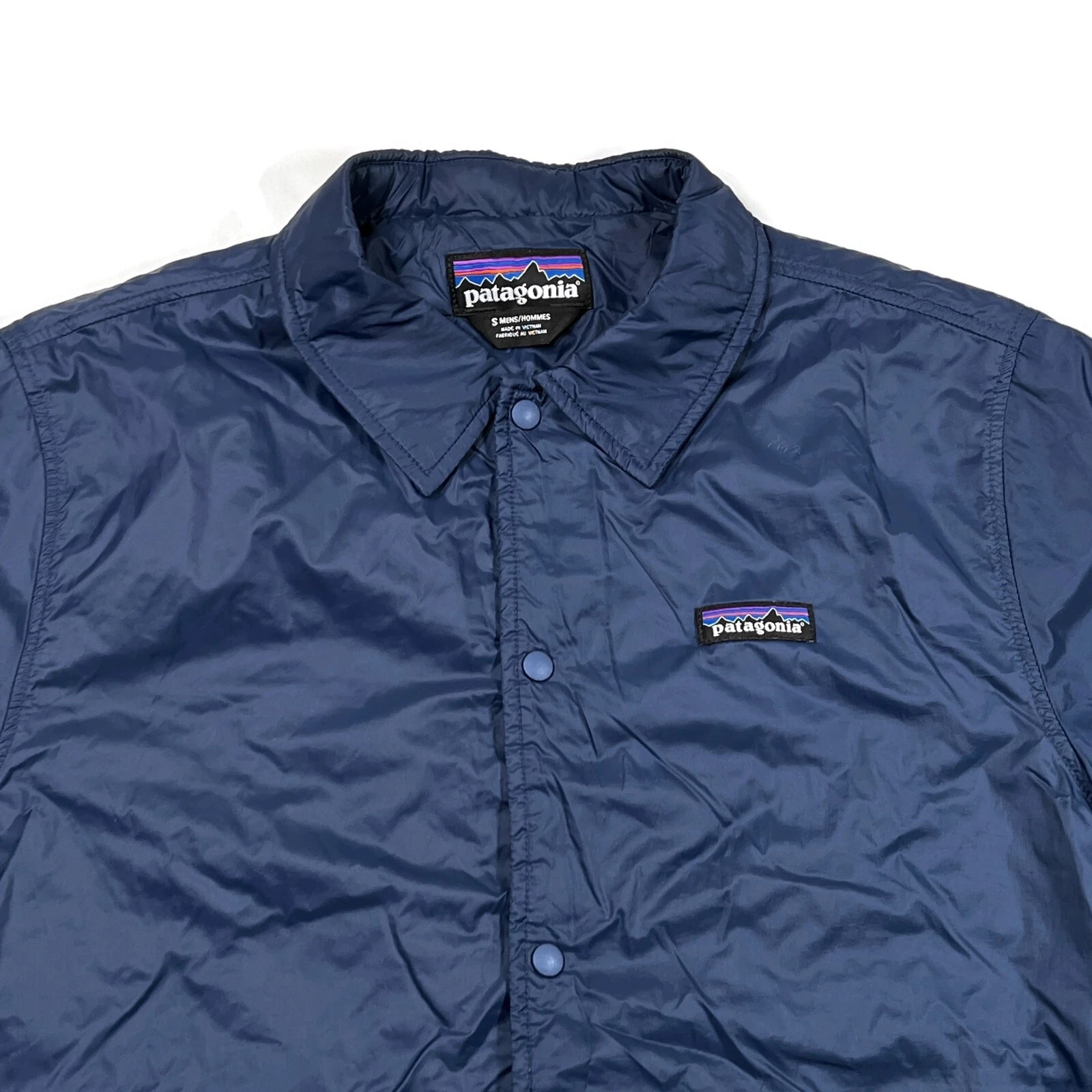 patagonia mojave trails coaches nylon snap button jacket