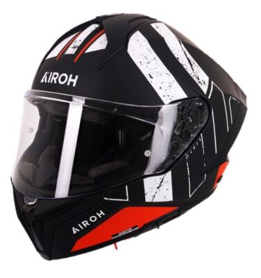 Airoh Matryx Full Face ECE2206 Motorcycle Motorbike Helmet Scope Orange Matt