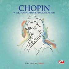 CHOPIN - WALTZ FOR PIANO F MINOR OP 70 2 NEW CD