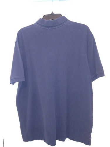 NHL Columbus Blue Jackets Hockey Antigua Polo Shirt Men's Large Blue - Picture 5 of 5