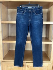 Sonoma Flexwear Boys Skinny Fit Dark Wash Blue Denim Jeans Size 18 28x28