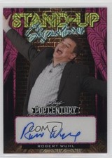 2022 Leaf Metal Pop Century Stand Up Sigs Purple Mojo Robert Wuhl Auto k4s