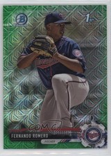 2017 Bowman Chrome Prospects Mega Box Green Refractor /99 Fernando Romero 09j5