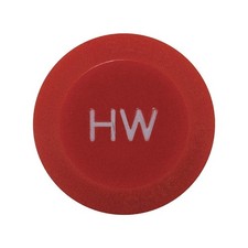 CHICAGO FAUCETS 216-128JKNF Button, Hot Water 5UTP6