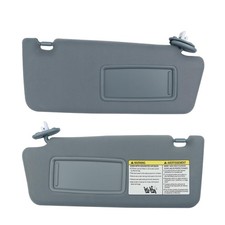 INTGET 2PCS Gray Sun Visors with Light for Toyota Tacoma Accessories 2005-201...