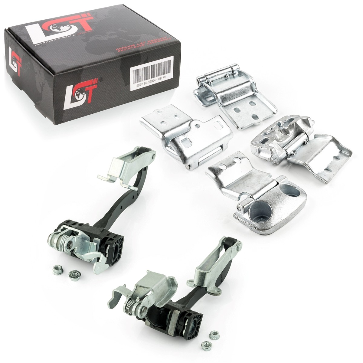 Door Hinge Door Catch Set Rear Door Left Right 180 Degrees for Peugeot Boxer II