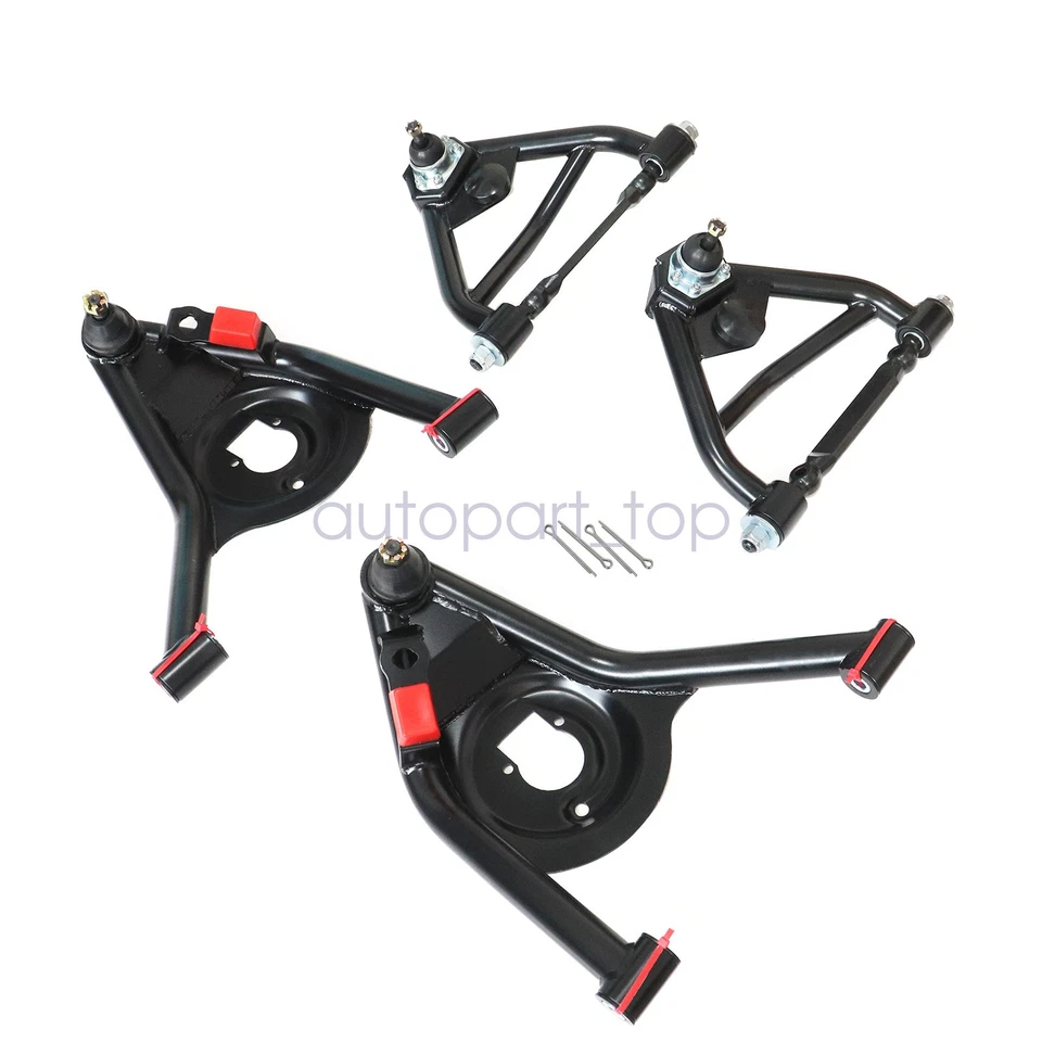 For Pontiac Firebird Chevrolet Camaro 1970-1981 Tubular A Arms Control Arms Set - Image 3 of 4