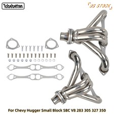 For Chevy Hugger Small Block Sbc V8 283 305 327 350 Manifold Exhaust Headers Slr