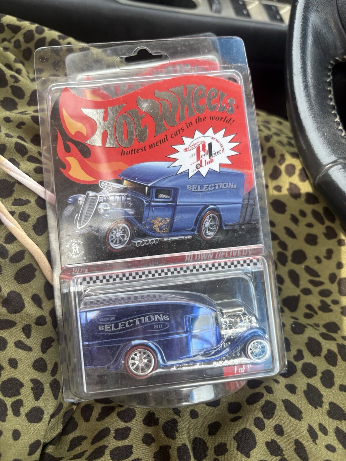 Hot Wheels RLC sELECTIONs 2011 Blown Delivery Blue Diecast Truck 1:64