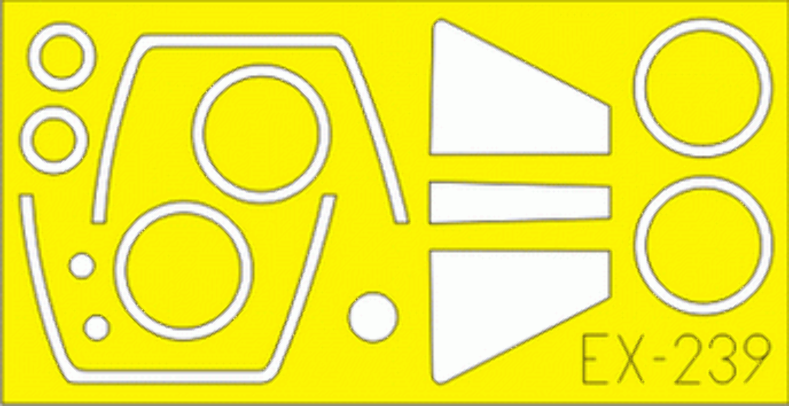 Eduard EX239 1:48 Dassault Mirage III