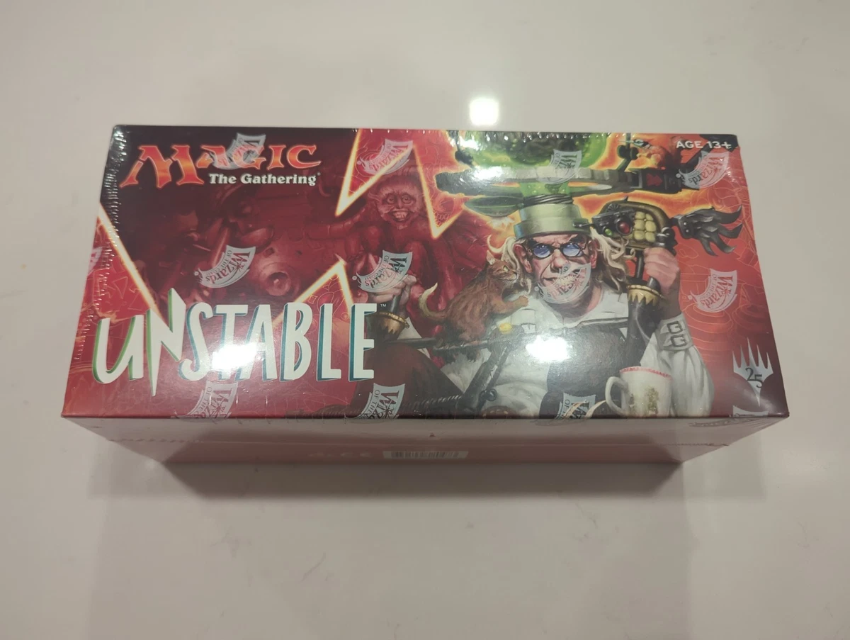 booster box unstable Magic The Gathering Pack Trading Card Game with 15 cards per pack. mtg unstable booster box The