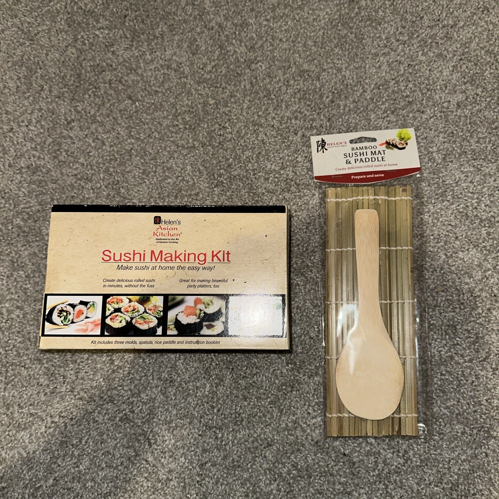 Helen's Asian Kitchen Sushi Making Kit Set,Helen's Asian Kitchen Roll Mat&paddle
Opens in a new wind