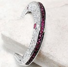 1CT Heat Treated Rubellite Tourmaline 925 Sterling Silver Ring Jewelry Sz 7 MP2 — photo 2