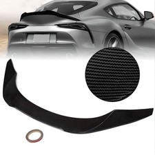 Carbon Fiber Look Highkick Trunk Spoiler Wing For 2020-2024 Toyota Supra A90 A91