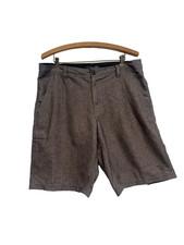 O'Neill Mens sz 34 Shorts Gray Hybrid Board Outdoor Inseam 10" Pockets