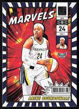2025 Donruss WNBA #21 Arike Ogunbowale Net Marvels Dallas Wings Basketball Card
