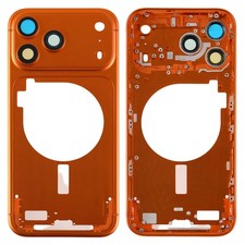 For iPhone 16 15 14 Pro Max Plus Middle Frame Rear Back Housing Replacement Lot