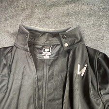 OGIO Men's Black Full-Zip Track Jacket Size S Regular Knit Polyester