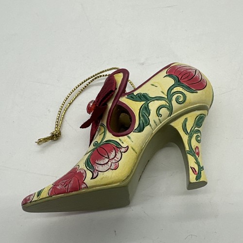 4 adornos de zapatos de fantasía Ashton Drake de colección Stepping In Time reliquia - Imagen 8 de 10
