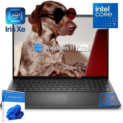 Dell 16'' FHD+ Laptop Touchscreen Backlit Intel Core 7 150U Win11Pro - open box