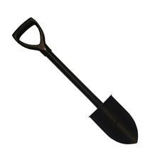 Maximus Mild Steel Spade - Black Ada