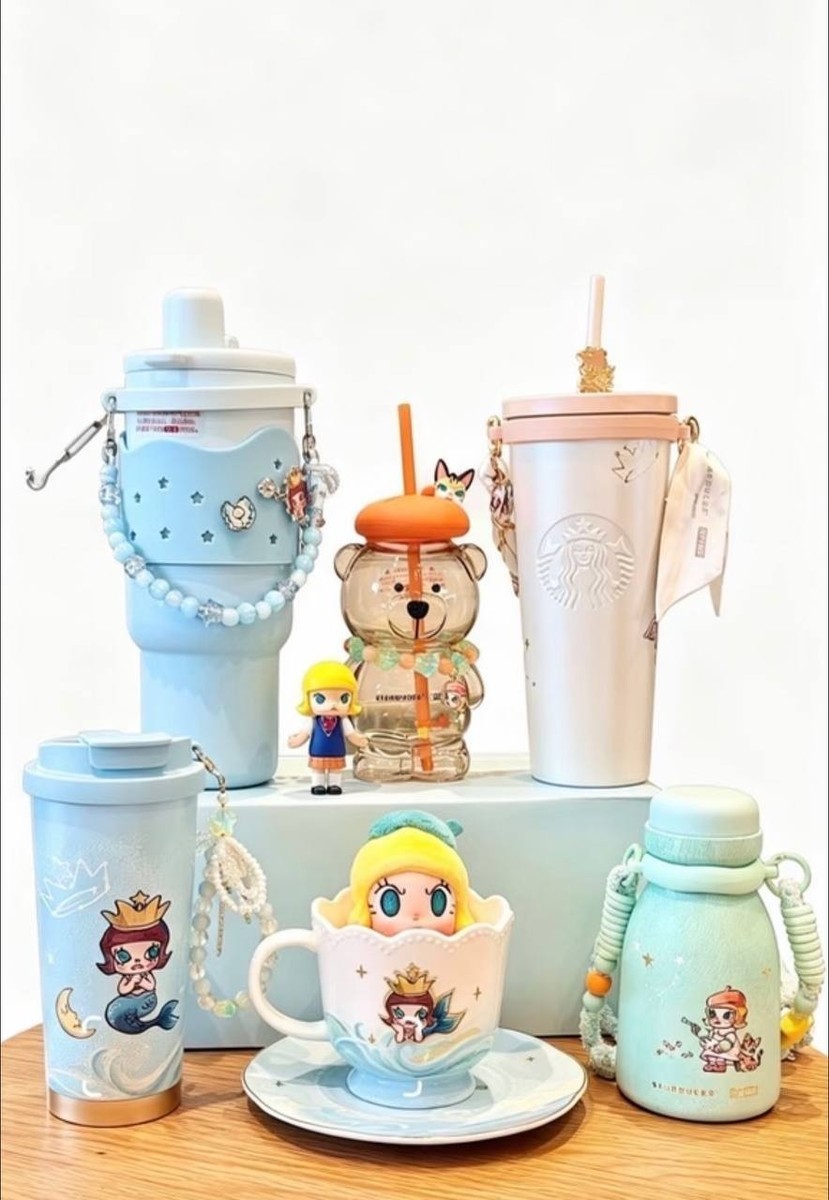 Starbucks x Popmart Molly New 2026 China Collection Cute Mug Cups