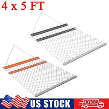 4 x 5 FT Heavy Duty Drag Harrow Chain Soil Ae...