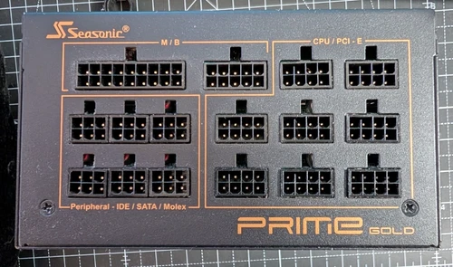 Seasonic Prime 1300 Gold 80 Plus Gold Fully Modular Power Supply