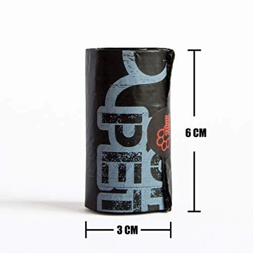 - Dog Poop Bags Rolls With Tie Handles - 16 Rolls of Biodegradable Poo - Picture 4 of 4