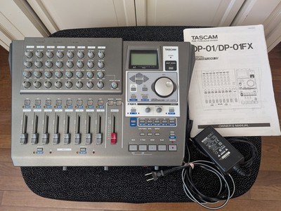 Tascam DP-01FX 8-Track Digital Portastudio Effect Mixer Multitrack Recorder READ