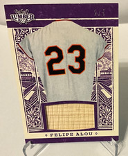 2025 Leaf Lumber - Game Used Lumber Felipe Alou GL-40 Purple /5 (MEM, GU) Braves