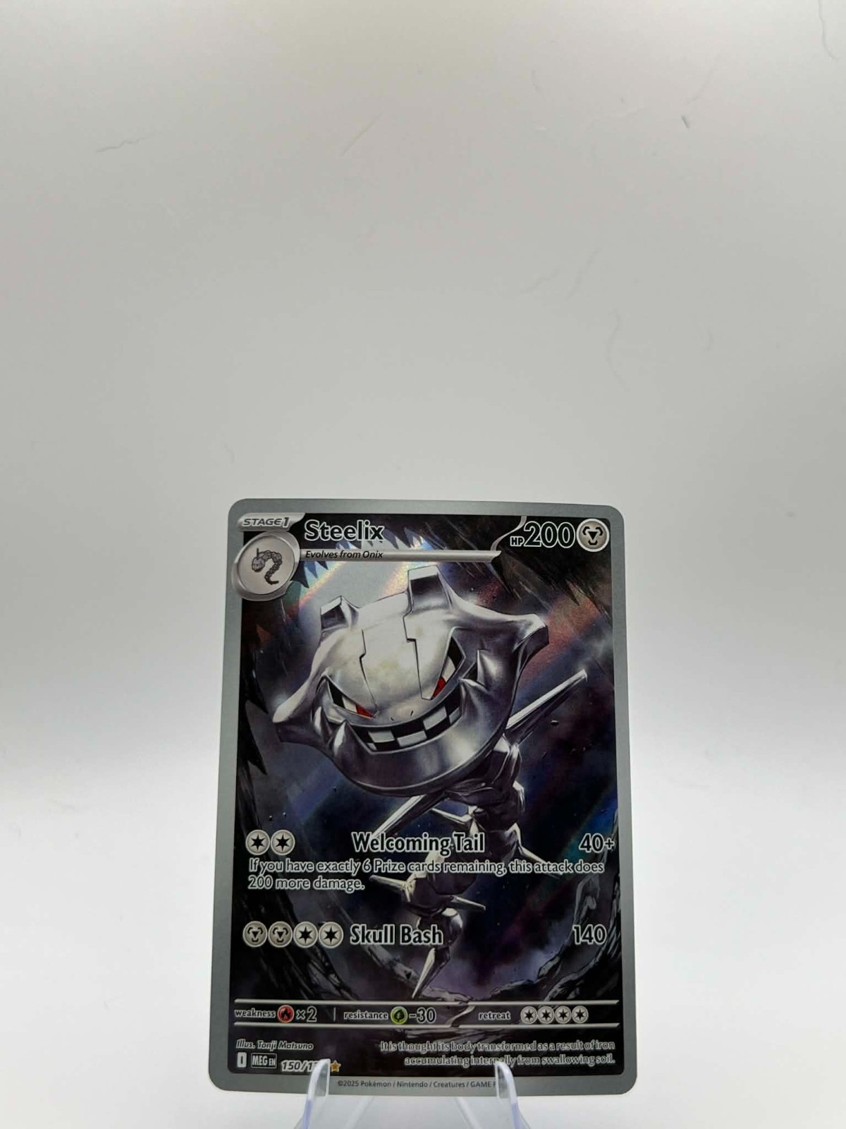 Steelix - 150/132 MEG Illustration Rare ME01: Mega Evolution NM