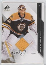 2014-15 SP Game Used Gold Jerseys Tuukka Rask #28 n1u
